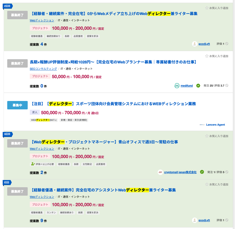Webディレクターの仕事