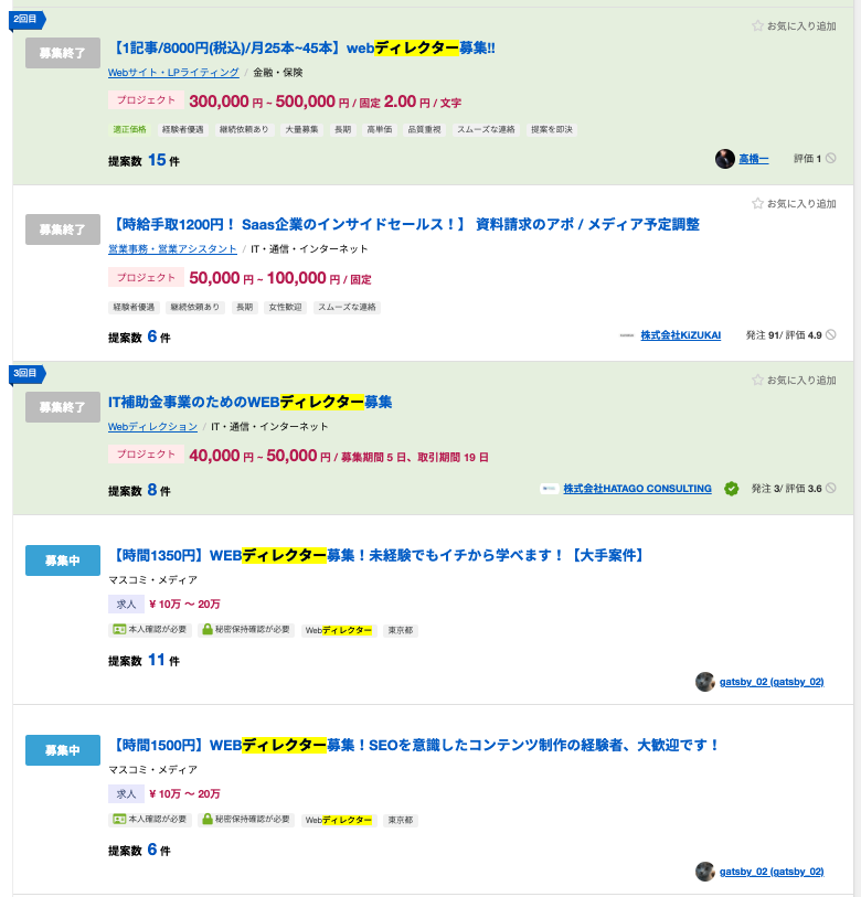 Webディレクターの仕事