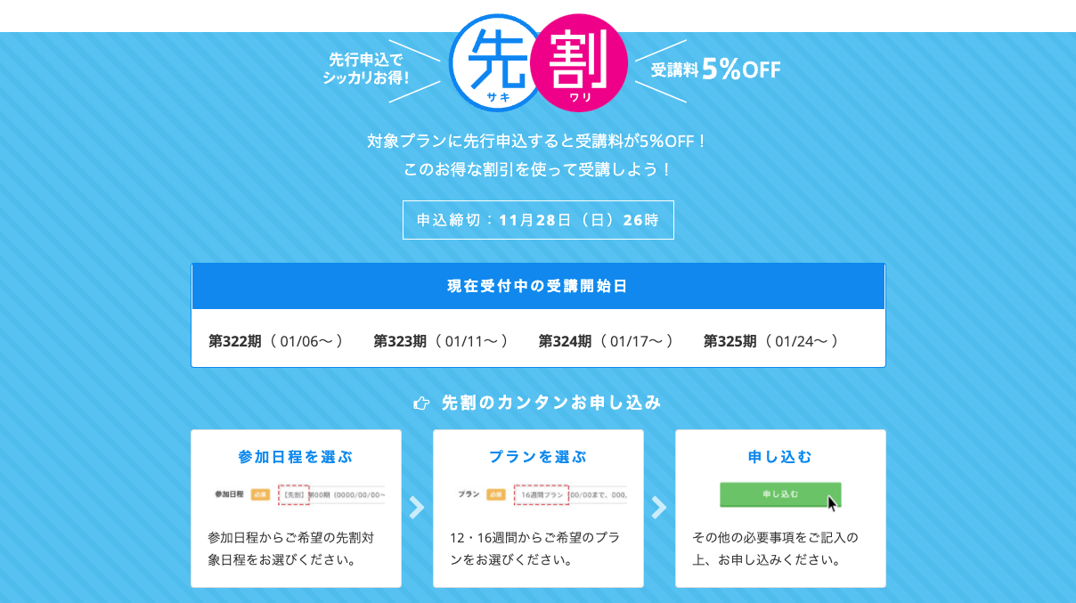テックアカデミーの先割